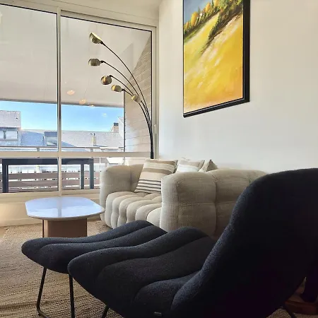 Le Ponant Duplex 3 Bedrooms, 1 Extra, Sea View, Sunset, Parking דירה *