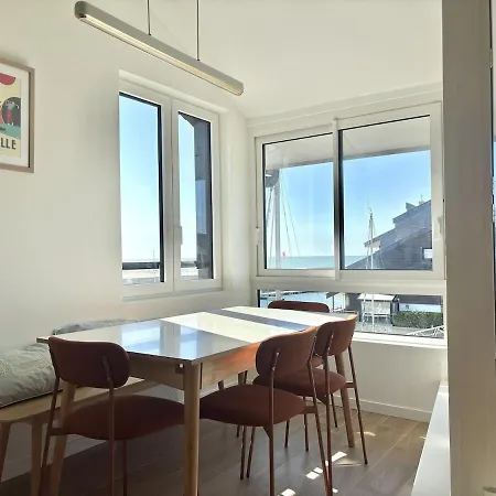 דירה Le Ponant Duplex 3 Bedrooms, 1 Extra, Sea View, Sunset, Parking *