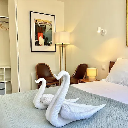 דירה Le Ponant Duplex 3 Bedrooms, 1 Extra, Sea View, Sunset, Parking